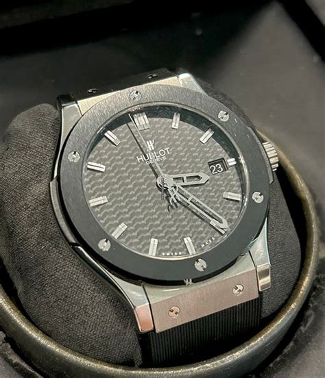 hublot classic fusion zirconium 45mm|Hublot classic fusion chronograph 45mm.